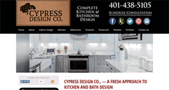 Desktop Screenshot of cypressdesignco.com