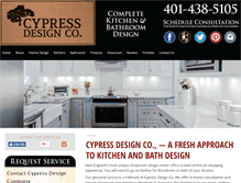 Tablet Screenshot of cypressdesignco.com